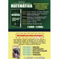 DVD EDUCATIVO MATEMÁTICA - MATEMÁTICA PARA CRIANÇAS 